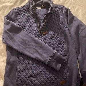 LL BEAN Quilted Pullover